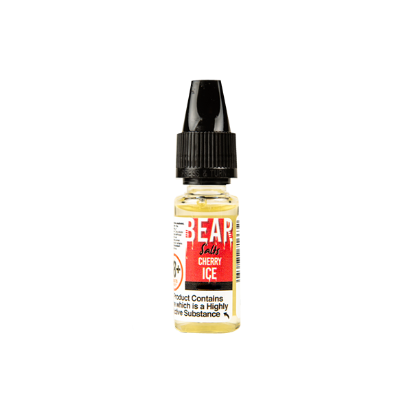 20mg Bear Flavours Vape 10ml Nic Salts (50VG/50PG)