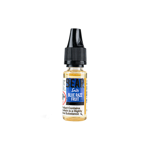 20mg Bear Flavours Vape 10ml Nic Salts (50VG/50PG)