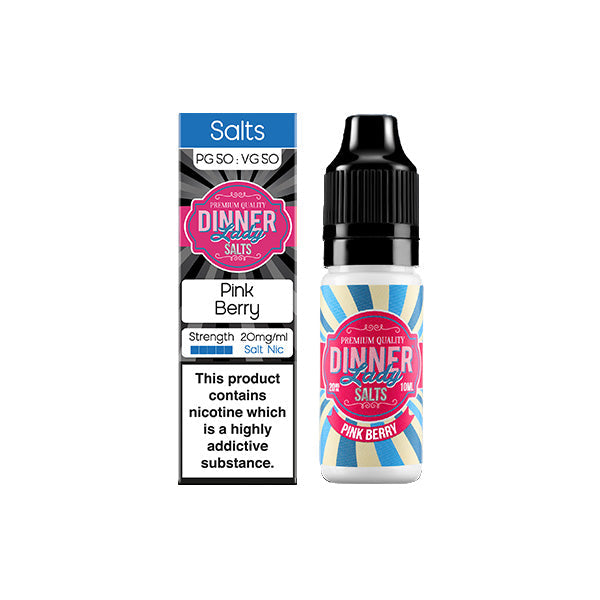 20mg Dinner Lady Fruits Salts 10ml Nic Salts (50VG/50PG)