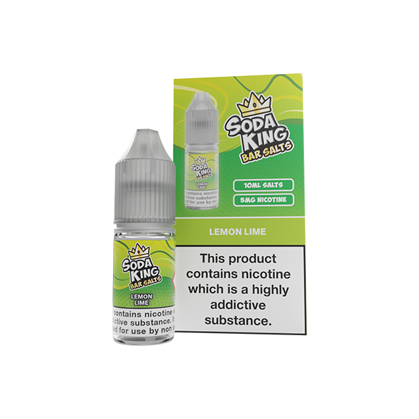 5mg Soda King Bar SALTS Nic Salts 10ml - (50VG/50PG)