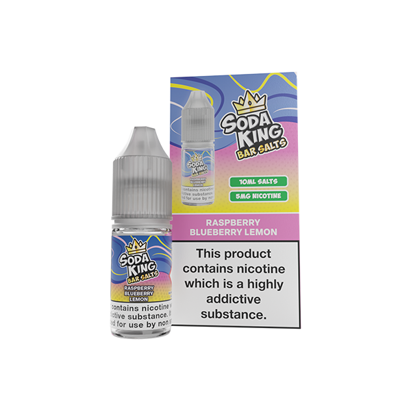 5mg Soda King Bar SALTS Nic Salts 10ml - (50VG/50PG)