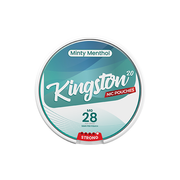 28mg Kingston Nicotine Pouches - 20 Pouches