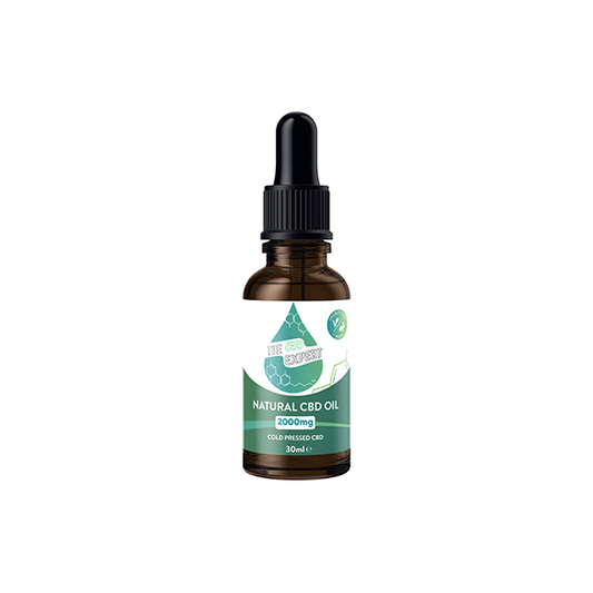 The CBD Expert 2000mg Cold Pressed CBD Oil 30ml