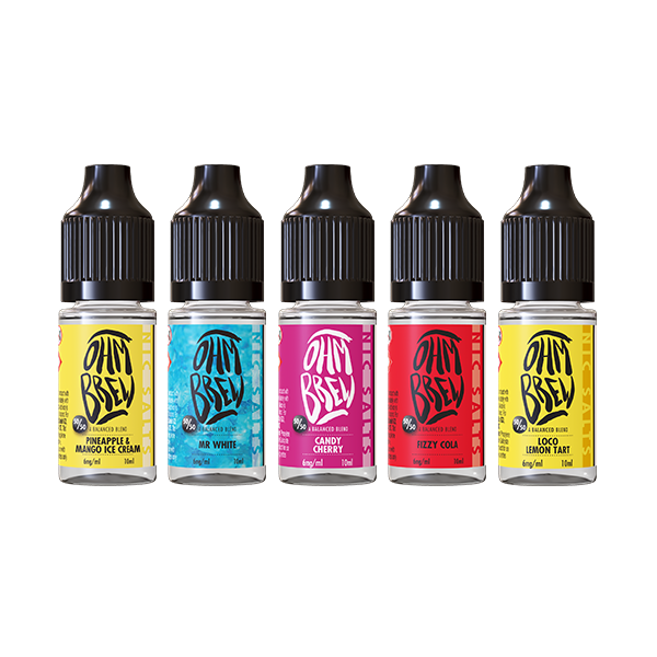 3mg Ohm Brew Balanced Blend 10ml Nic Salts (50VG/50PG)