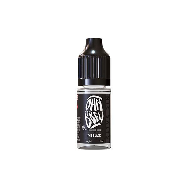 6mg Ohm Brew Balanced Blend 10ml Nic Salts (50VG/50PG)