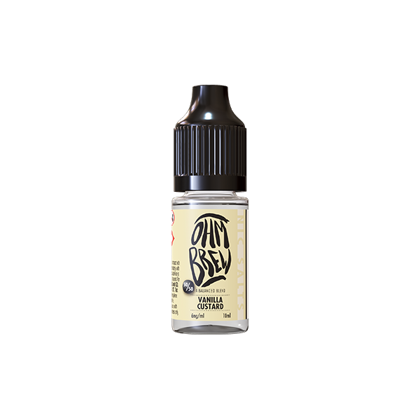 12mg Ohm Brew Balanced Blend 10ml Nic Salts (50VG/50PG)