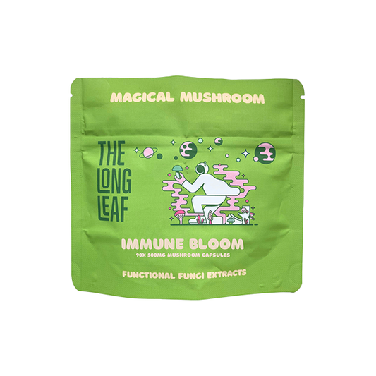 The Long Leaf 500mg Immune Bloom Capsules - 90 Capsules (BUY 1 GET 1 FREE)