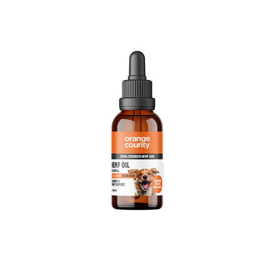 Orange County CBD 30000mg Pet Calming Hemp Seed Oil 30ml