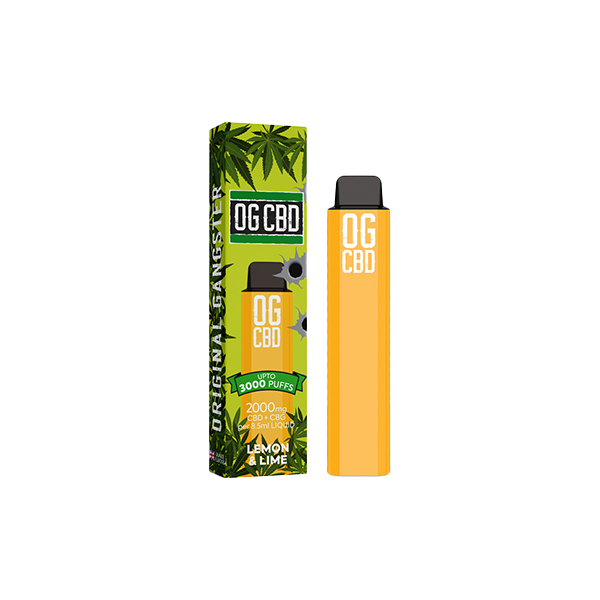 Darwin CBD OG CBD 2000mg Disposable Vape 3000 Puffs