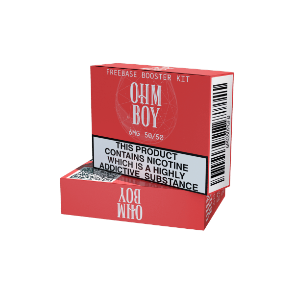 6mg Ohm Boy Longfill Booster Kit Freebase (50VG/50PG)