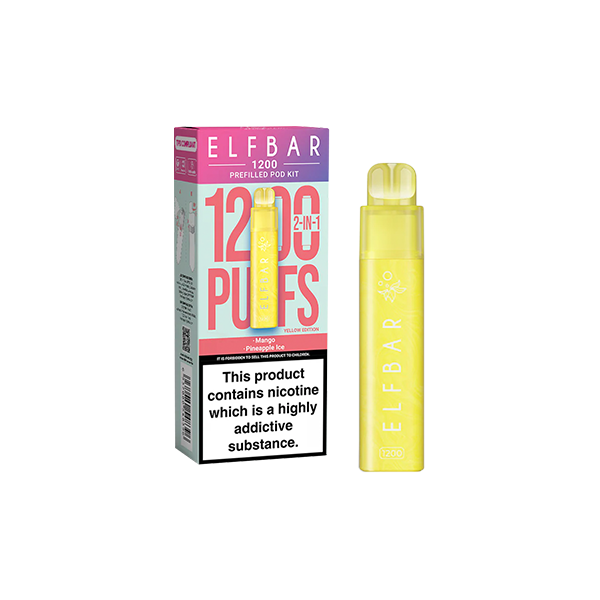 20mg ELF Bar 1200 Multi Edition Prefilled Pod Kit 1200 Puffs