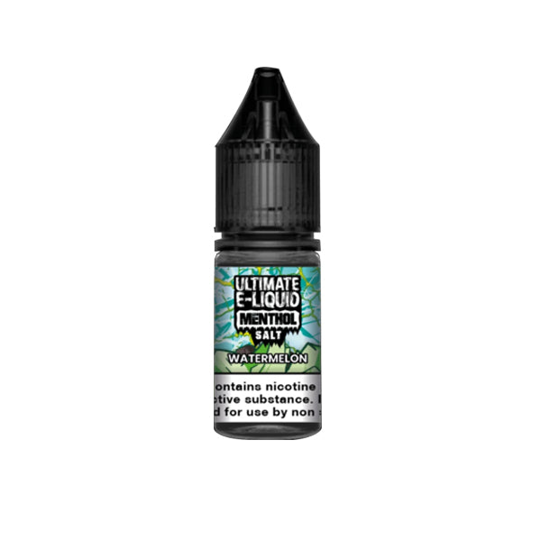 20mg Ultimate E-liquid Menthol Nic Salts 10ml (50VG/50PG)