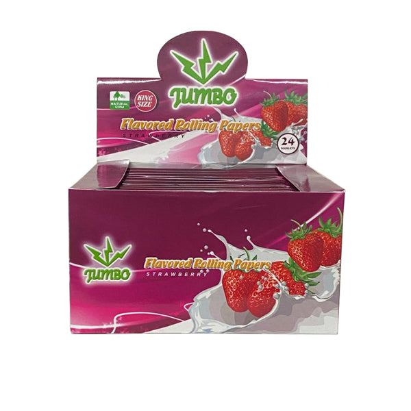 24 Jumbo Flavoured King Size Rolling Papers