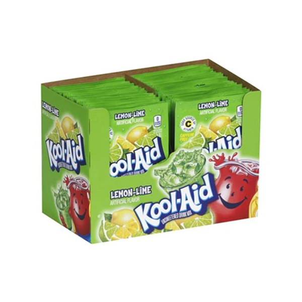 USA Kool-Aid Unsweetened Drink Mix - 48 Packets - Past / Best Before date