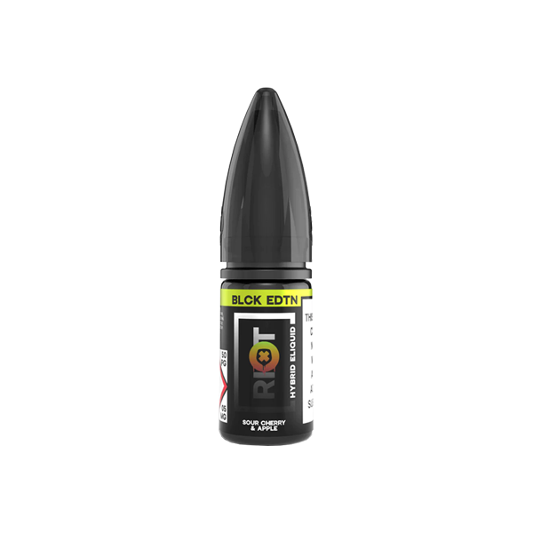 10mg Riot Squad Black Edition Nic Salts 10ml (50VG/50PG)