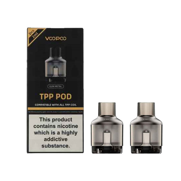 Voopoo TPP Replacement Pods 2ml (No Coil Included)