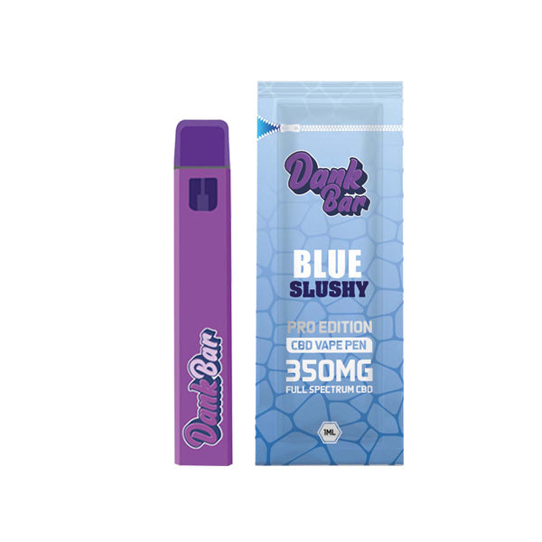 Dank Bar Pro Edition 350mg Full Spectrum CBD Vape Disposable by Purple Dank -|12 flavours 