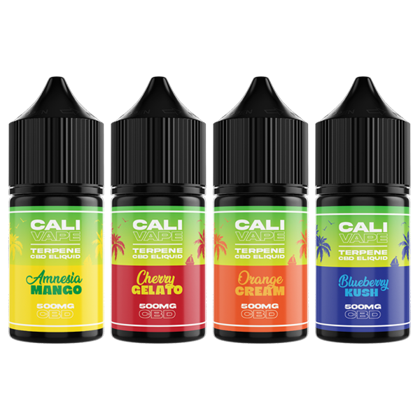 CALI VAPE 500mg Full Spectrum CBD E-liquid 10ml (60PG/40VG)