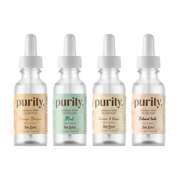 Purity 3000mg Full-Spectrum High Potency CBD Hemp Oil 30ml