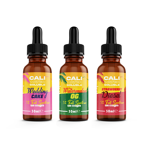 CALI 5% Liquid Soluble Full Spectrum CBD Extract - Original 30ml