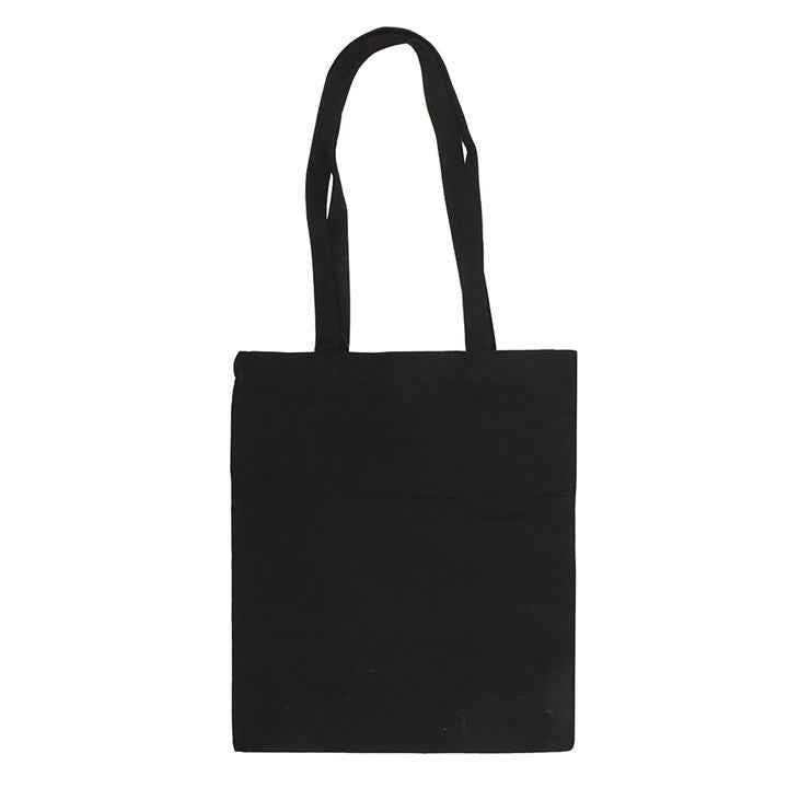 Flaming Butterfly Print Polycotton Tote Bag