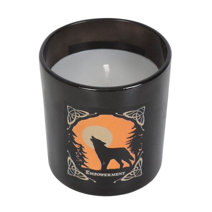 'Wolf Song' Empowerment Candle by Lisa Parker