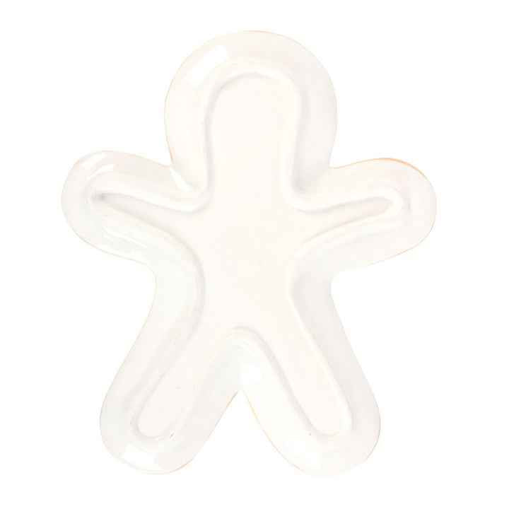 Gingerbread Man Ceramic Serving Plate