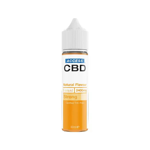 Access CBD 1200mg CBD E-liquid 50ml (60PG/40VG) - Natural - CBD Products