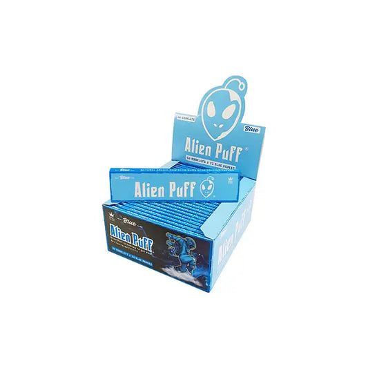 Alien Puff Kingsize Blue Papers 50 Booklets (HP2121-AP) - Smoking Products