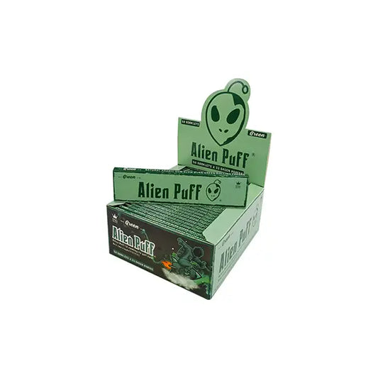 Alien Puff Kingsize Green Papers 50 Booklets (HP2120-AP) - Smoking Products