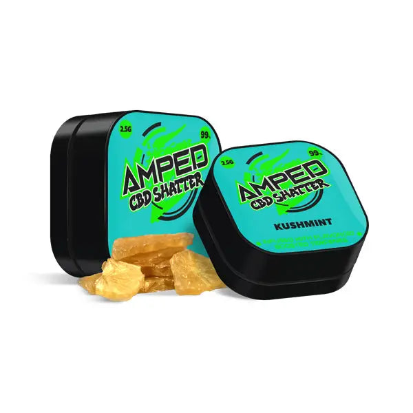 Amped CBD 99% CBD Shatter 1g - CBD Products