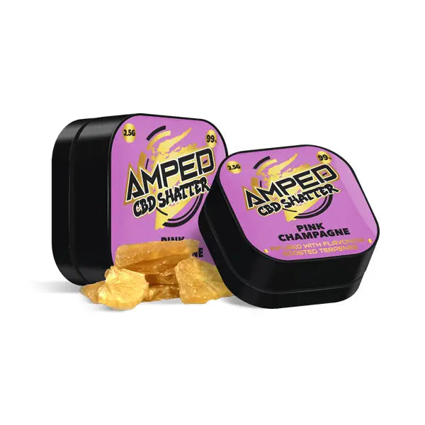 Amped CBD 99% CBD Shatter 1g - CBD Products