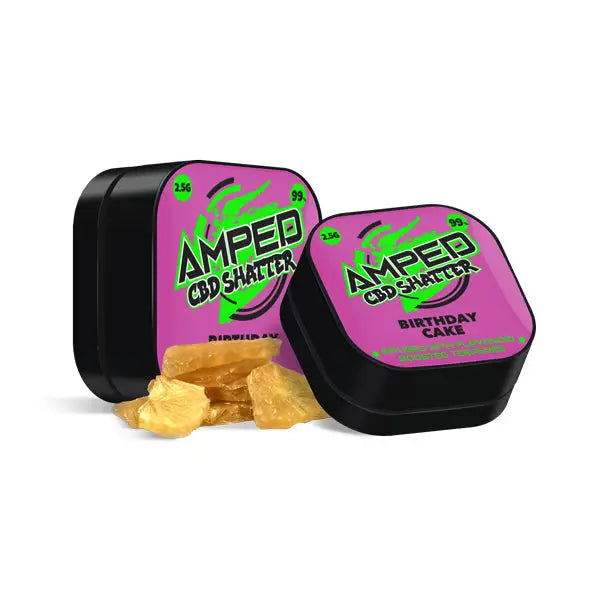 Amped CBD 99% CBD Shatter 1g - CBD Products
