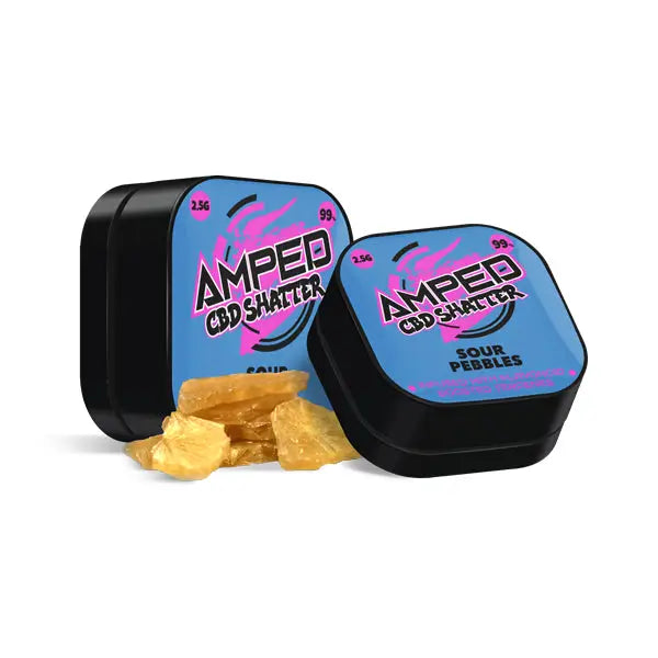 Amped CBD 99% CBD Shatter 1g - CBD Products