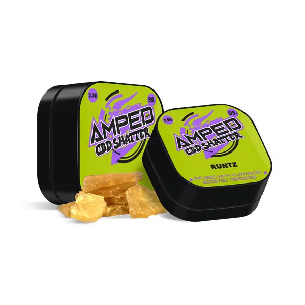 Amped CBD 99% CBD Shatter 1g - CBD Products
