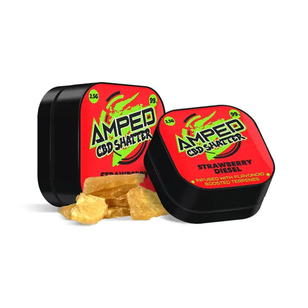 Amped CBD 99% CBD Shatter 1g - CBD Products