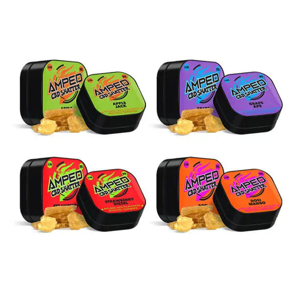 Amped CBD 99% CBD Shatter 1g - CBD Products