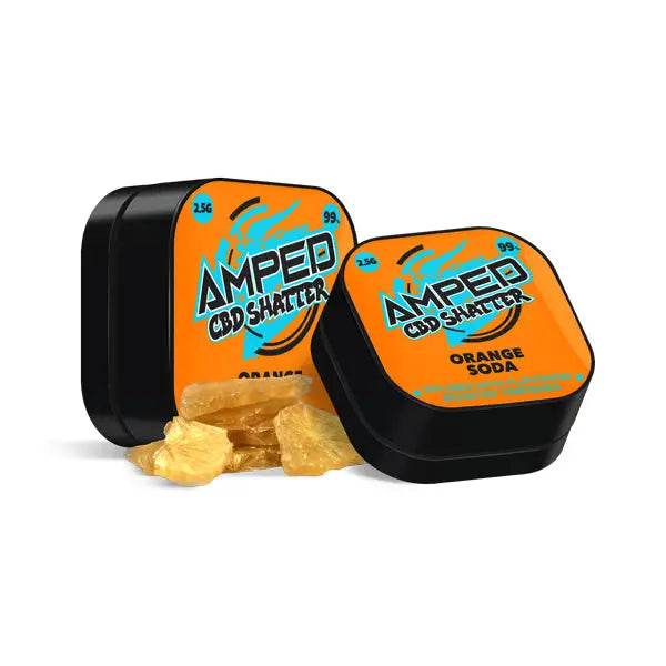 Amped CBD 99% CBD Shatter 1g - CBD Products