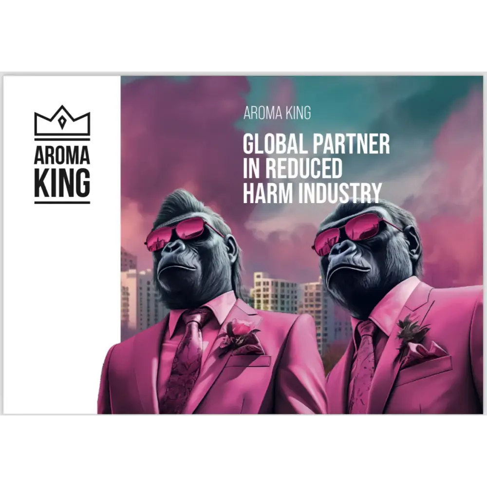 Aroma King Super Kick 5mg NoNic - 25mg Nicotine Substitute Pouches - 25 Pouches - Smoking Products