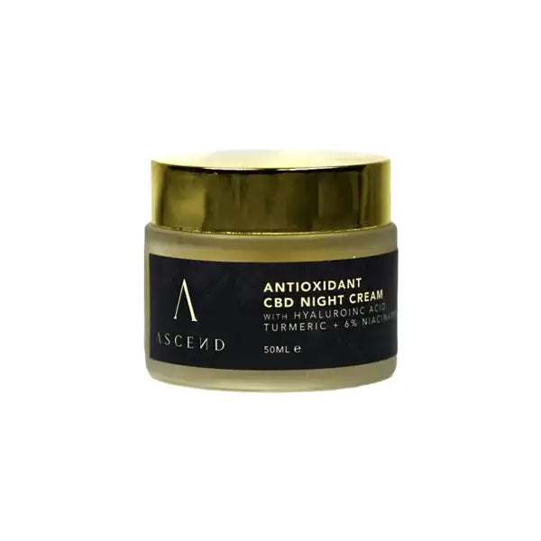 Ascend 500mg Antioxidant CBD Night Cream - 50ml - CBD Products