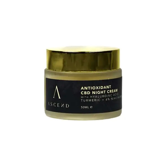 Ascend 500mg Antioxidant CBD Night Cream - 50ml - CBD Products