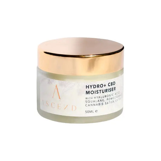 Ascend Hydro + 300mg CBD Moisturiser - 50ml - CBD Products
