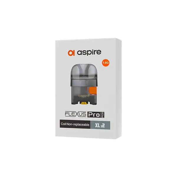 Aspire Flexus Pro Replacement Empty Pods XL 3ml (0.6Ohm 1.0Ohm) - Vaping Products