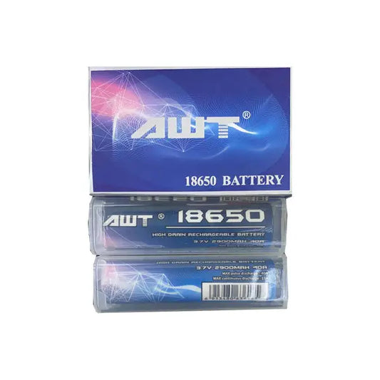 AWT 18650 3.7V 2900mAh 40A Battery - Vaping Products
