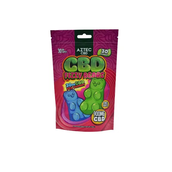 Aztec CBD 900mg Gummies - 150g - CBD Products