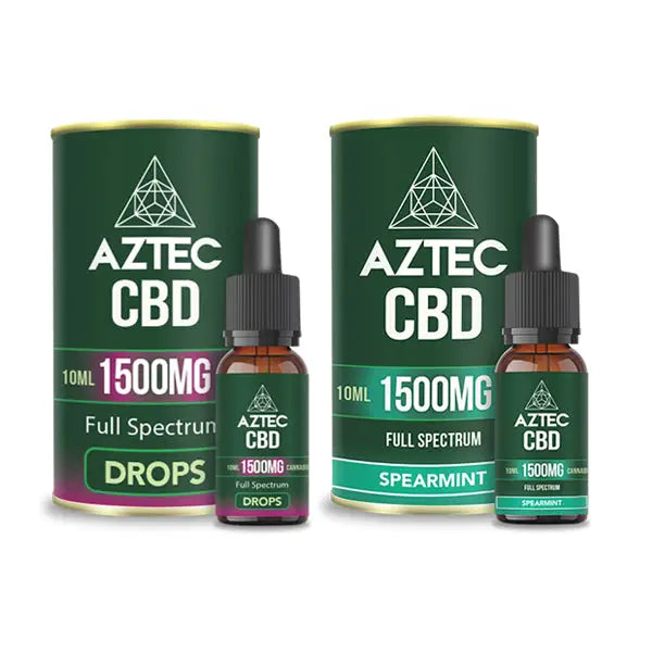 Aztec CBD Full Spectrum Hemp Oil 1500mg CBD 10ml - CBD Products