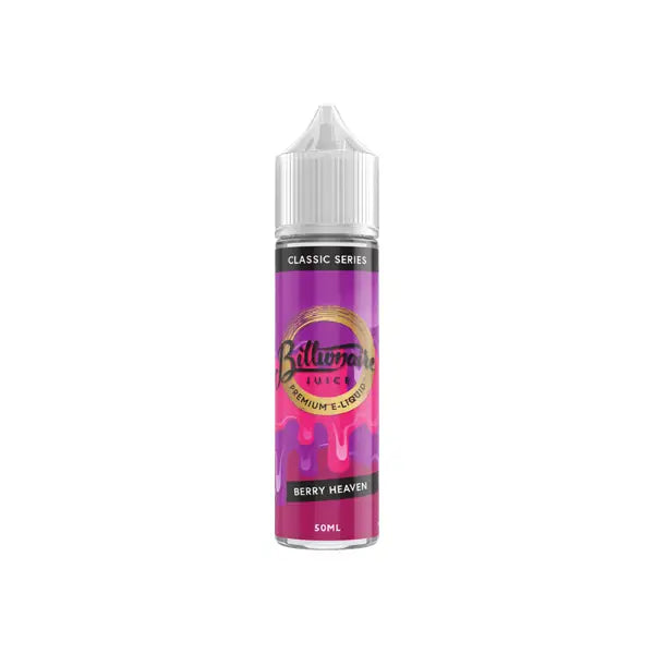 Billionaire Juice Classic Series 50ml Shortfill 0mg (70VG/30PG) - Vaping Products