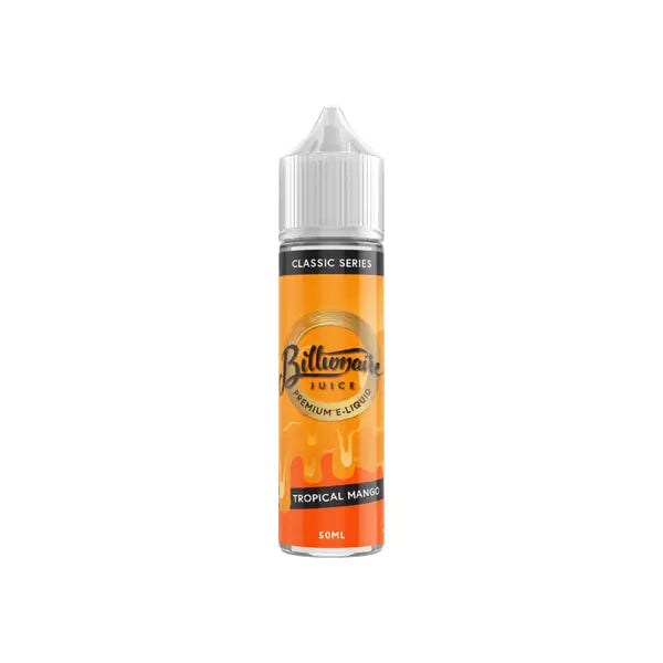 Billionaire Juice Classic Series 50ml Shortfill 0mg (70VG/30PG) - Vaping Products