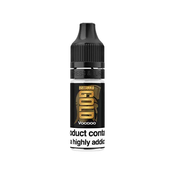 Britannia Gold 0mg 10ml E-Liquids (40VG/60PG) - Vaping Products