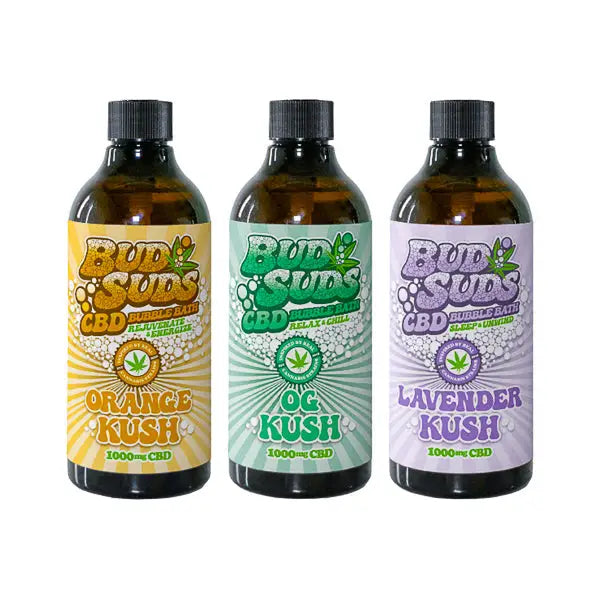 Bud Suds 1000mg CBD Bubble Bath - 300ml - OG Kush - CBD Products
